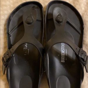 Birkenstock rubber sandal